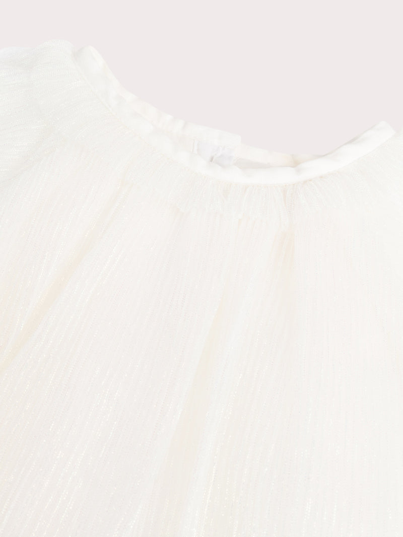 Weißes Kleid für Mädchen Baby