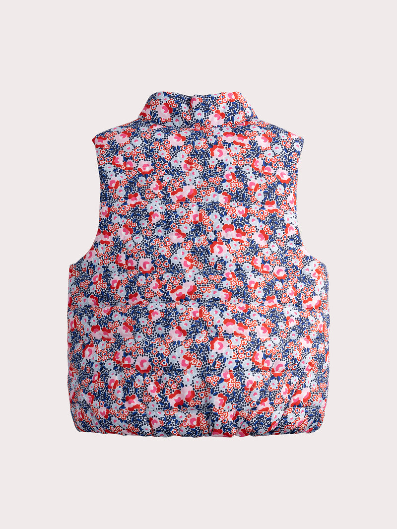Reversible marineblaue Weste ohne Ärmel
