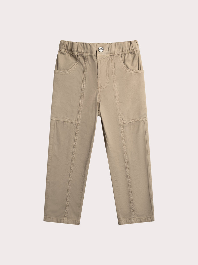 Beige Hose mit fantastischen Taschen