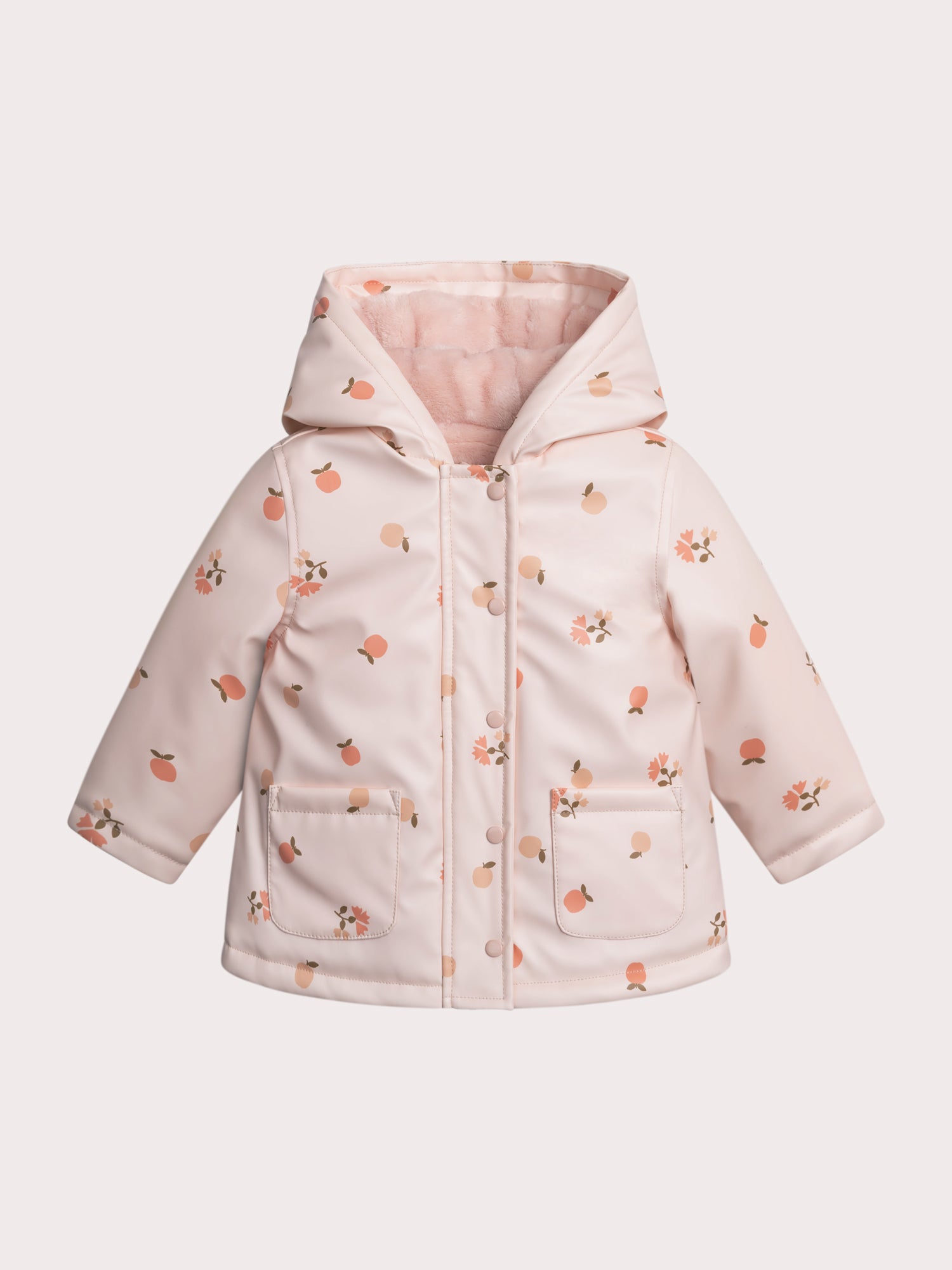 Apfel-Regenmantel für Mädchen