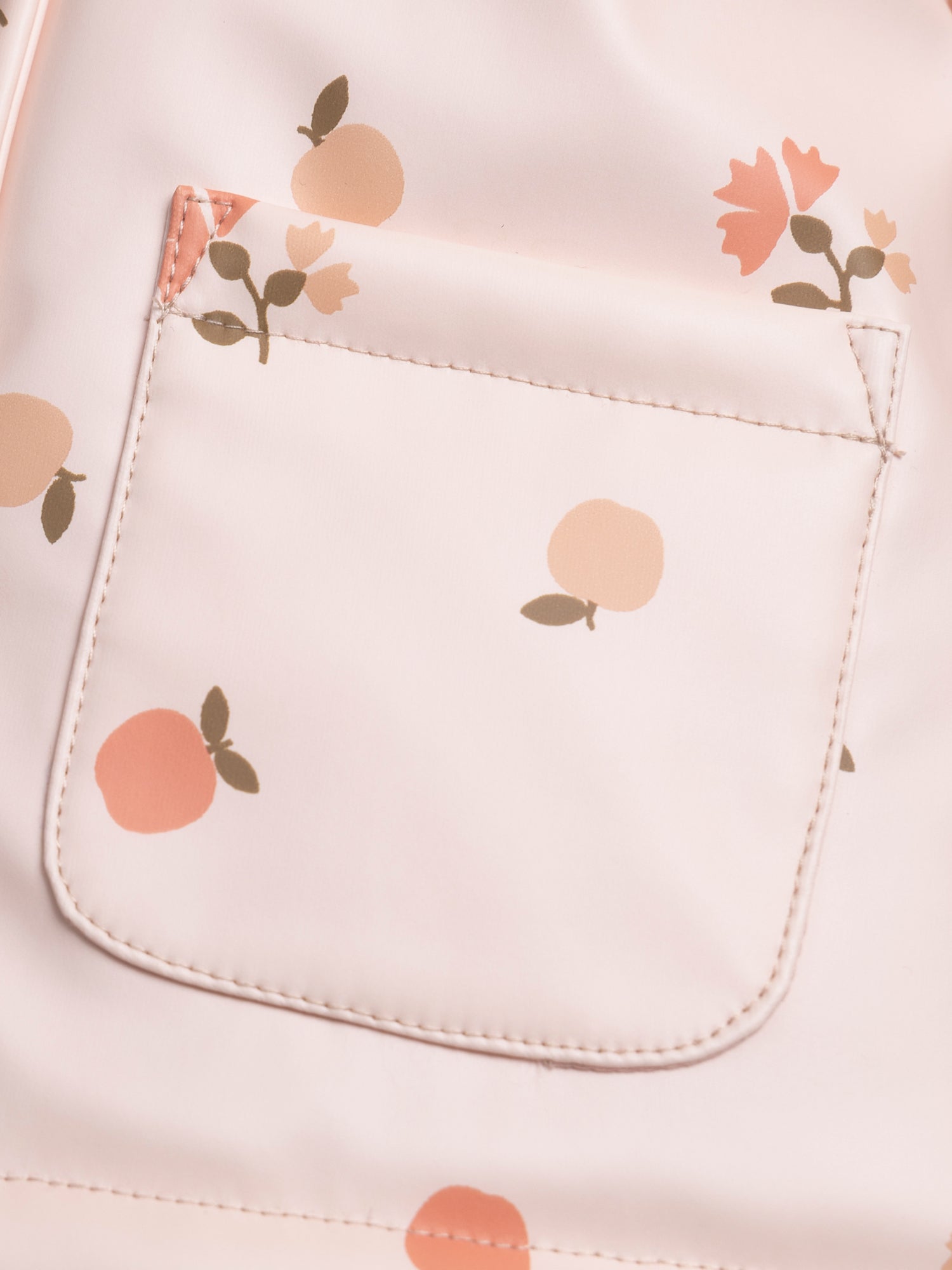 Apfel-Regenmantel für Mädchen