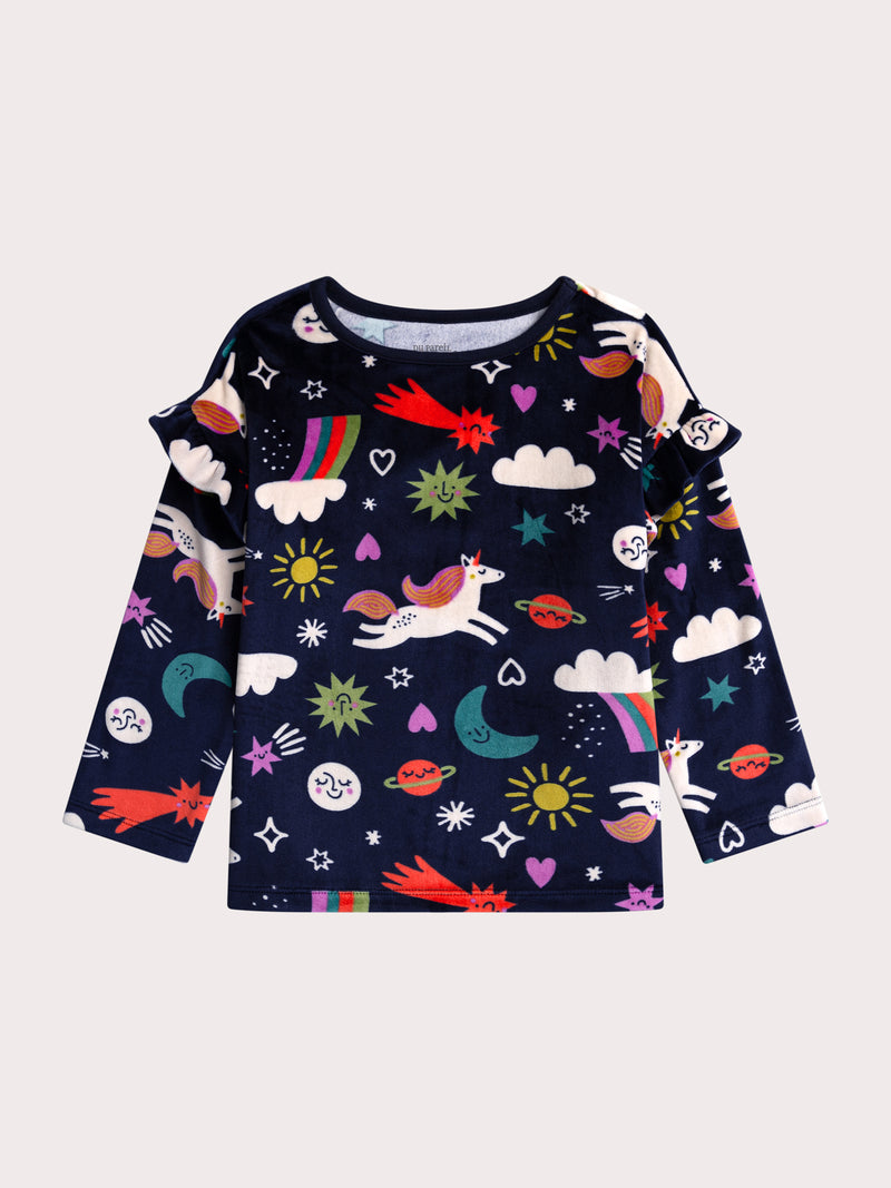 Einhorn-Pyjama für Mädchen