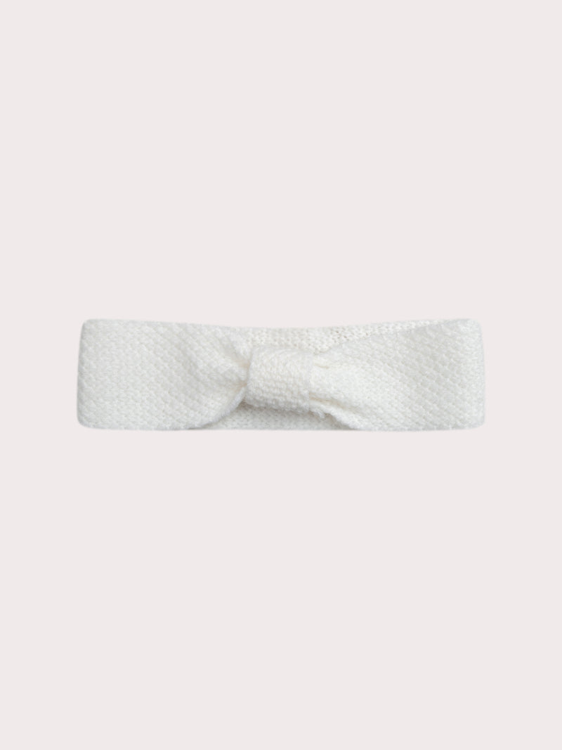 Weißes Strickband für Mädchen Baby