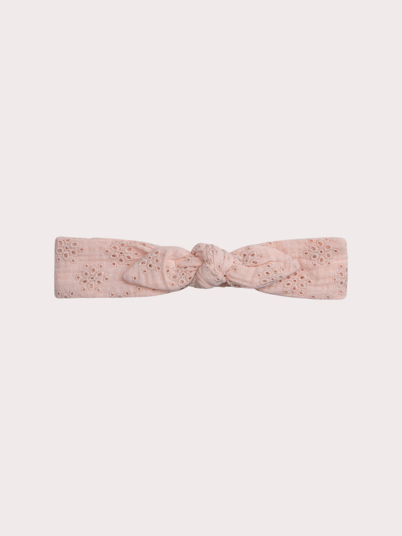 Rosa bestickte Stirnband für Baby Mädchen