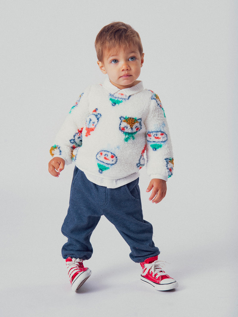 Weihnachtssweatshirt für Jungen