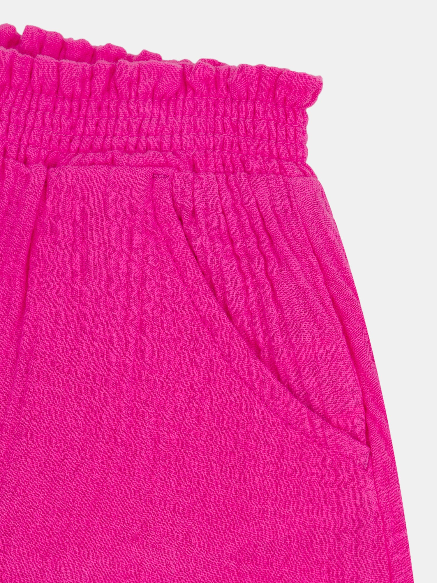 Rosa Shorts mit Taschen für Mädchen
