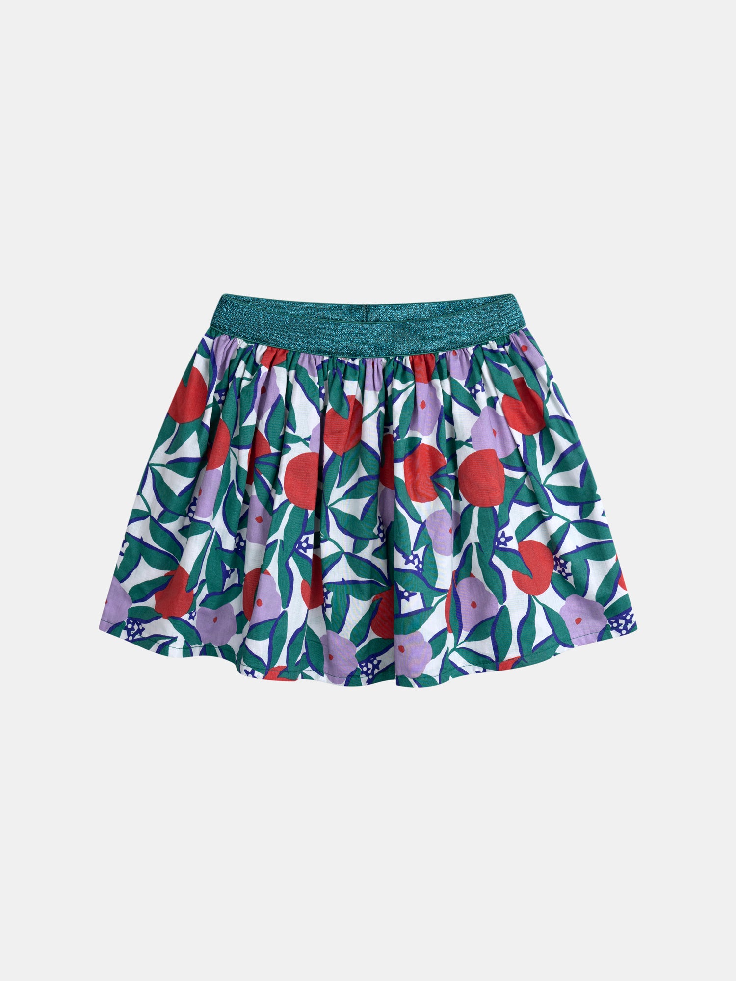 Umkehrbarer Rock mit Floralprint für Mädchen