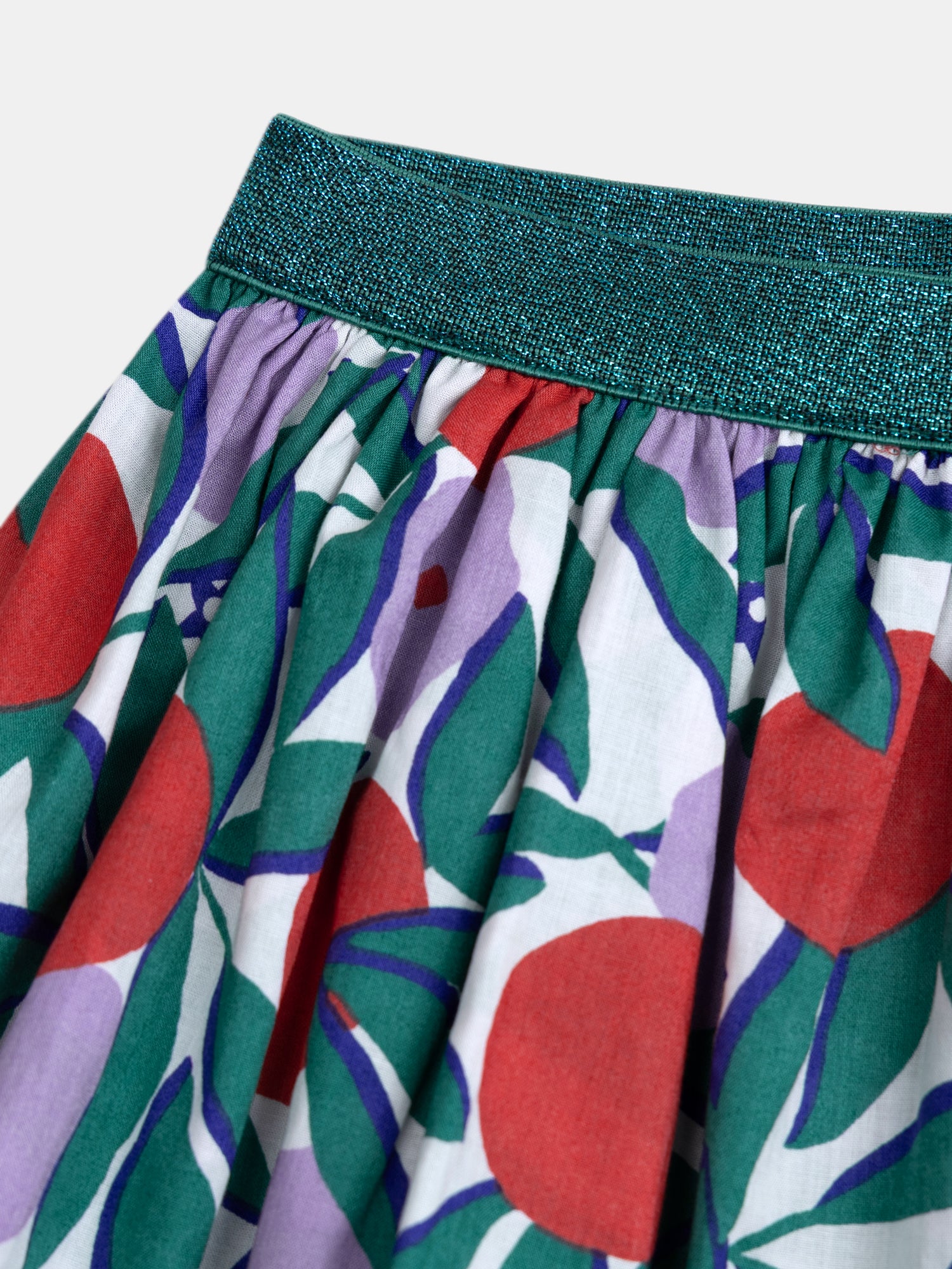 Umkehrbarer Rock mit Floralprint für Mädchen