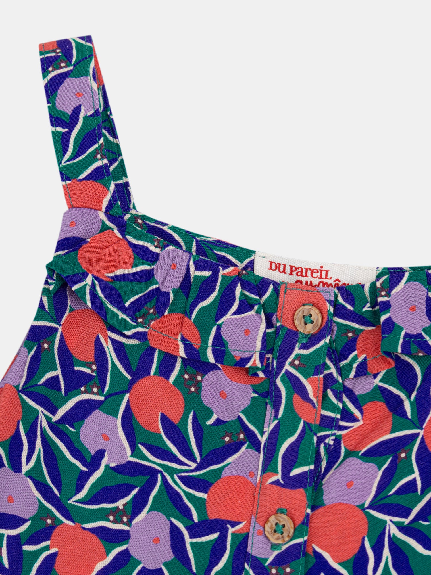 Ärmelloses Kleid mit Blumenmuster für Mädchen