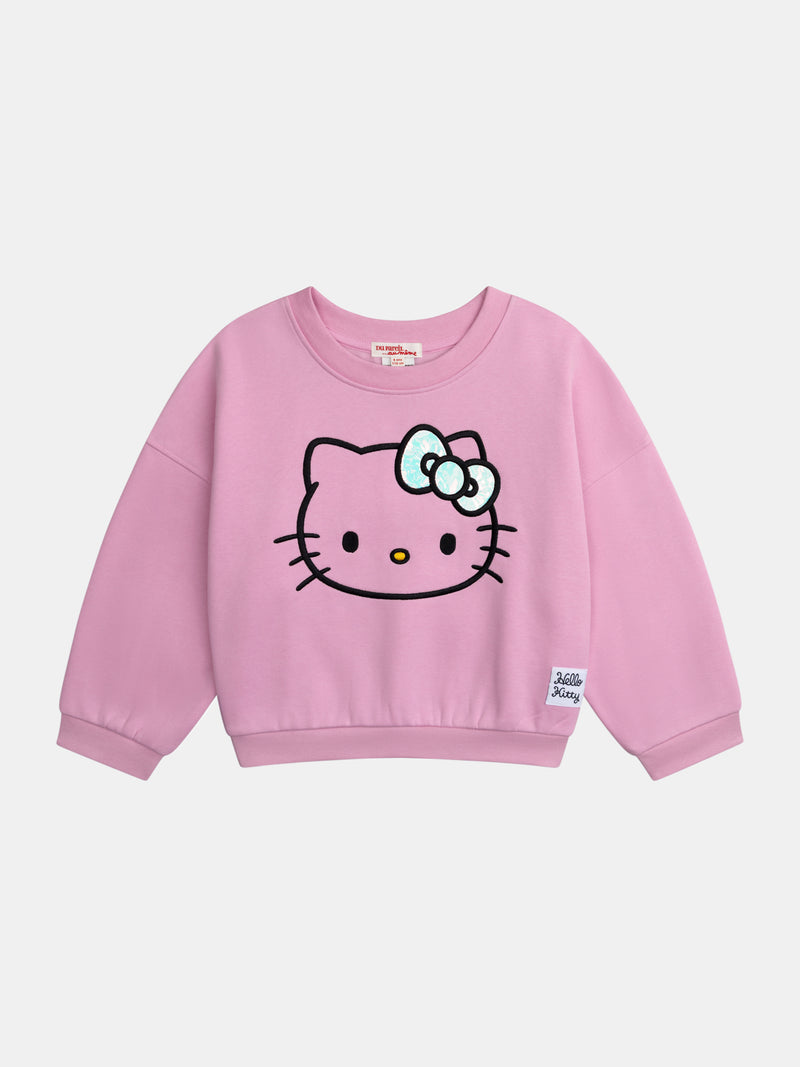 Rosa Sweatshirt Hello Kitty