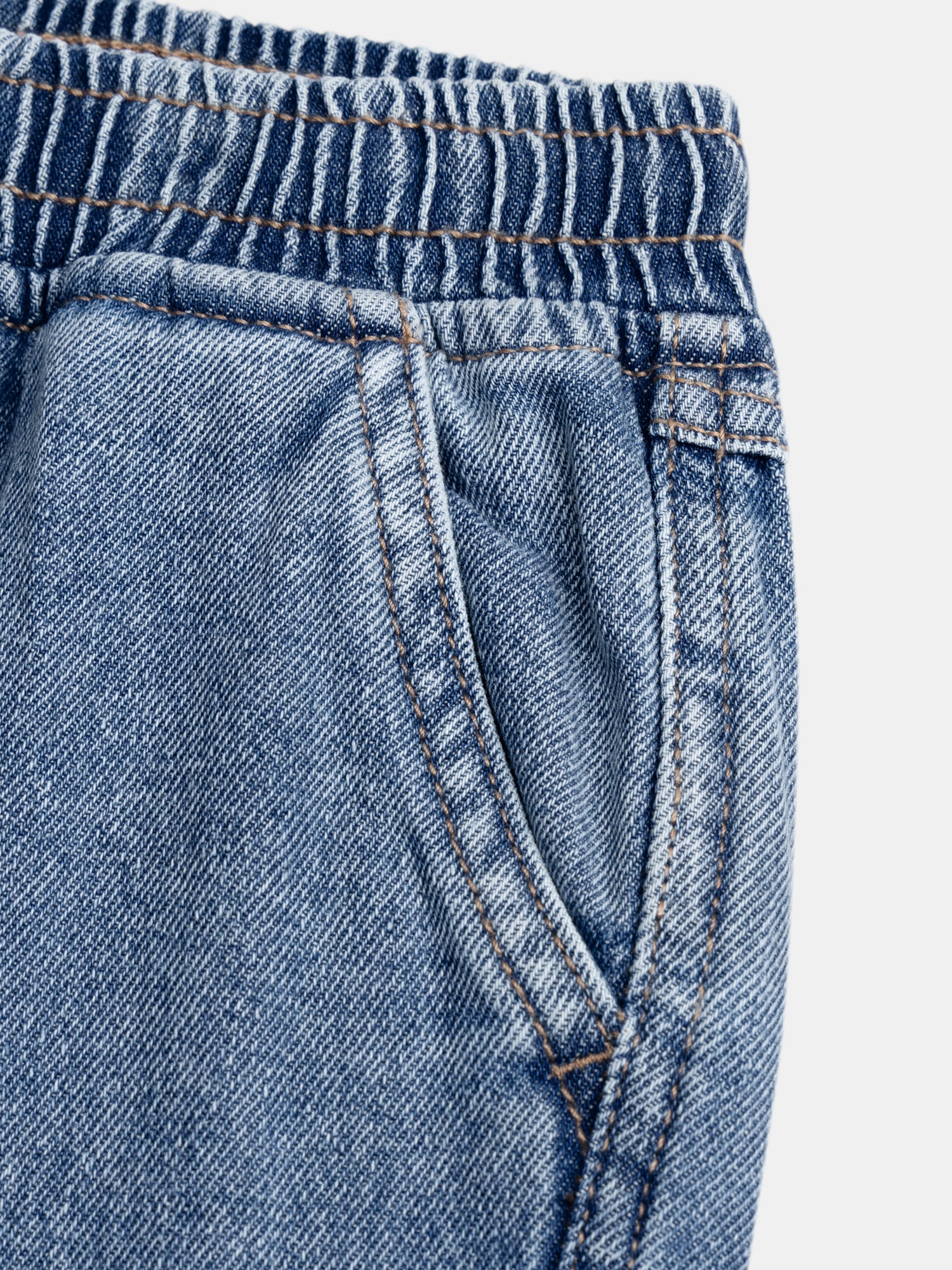 Cargo-Hosen aus Denim für Jungen