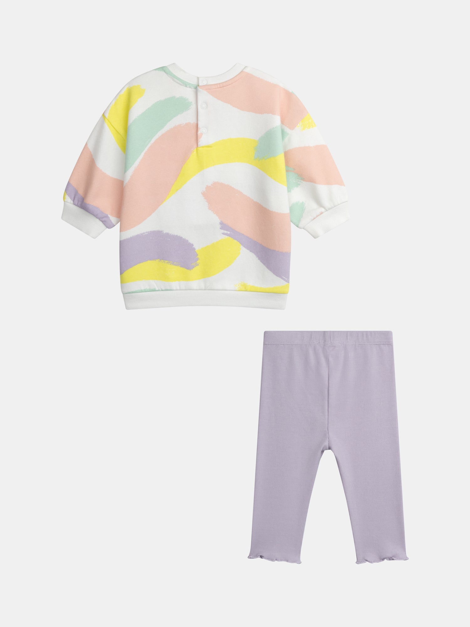 Bunt bedrucktes Set für Baby-Mädchen