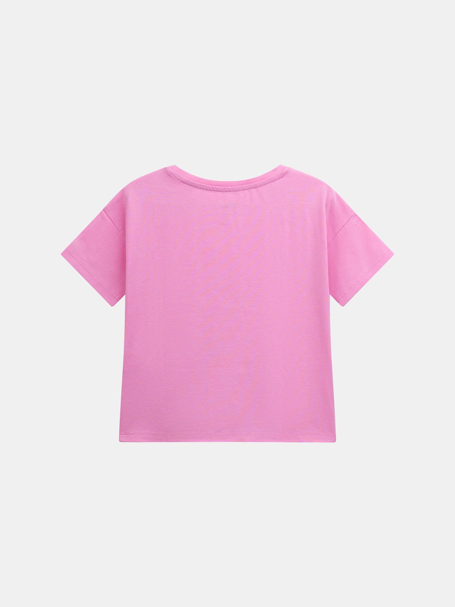 Kurzer pinker Pyjama mit "Playa Fiesta"-Druck für Mädchen