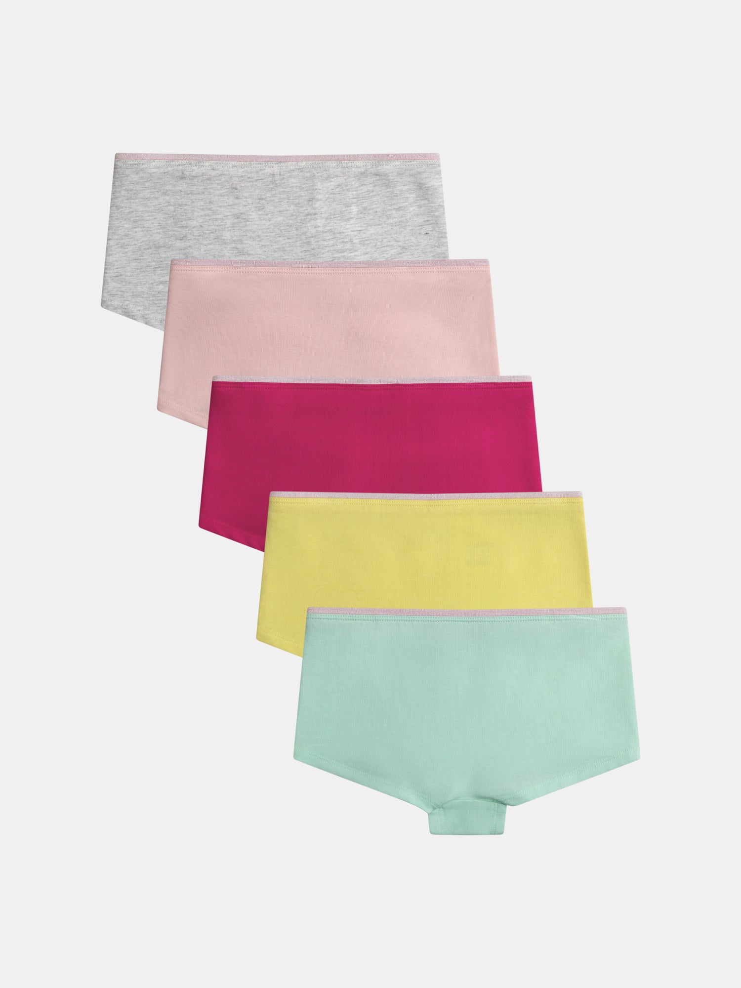Set aus 5 glitzernden Shorts für Mädchen