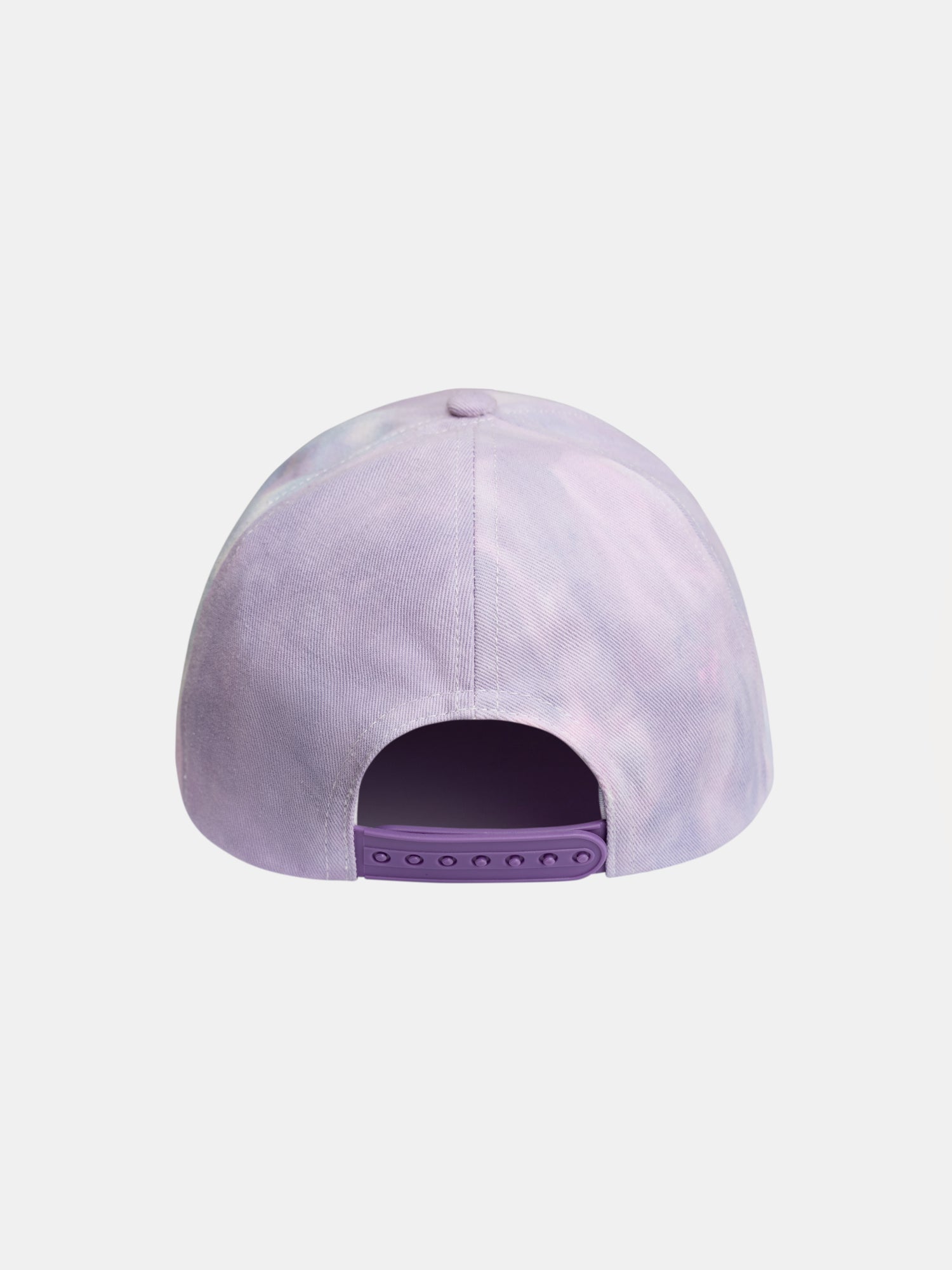 Violette tie-dye Cap für Mädchen