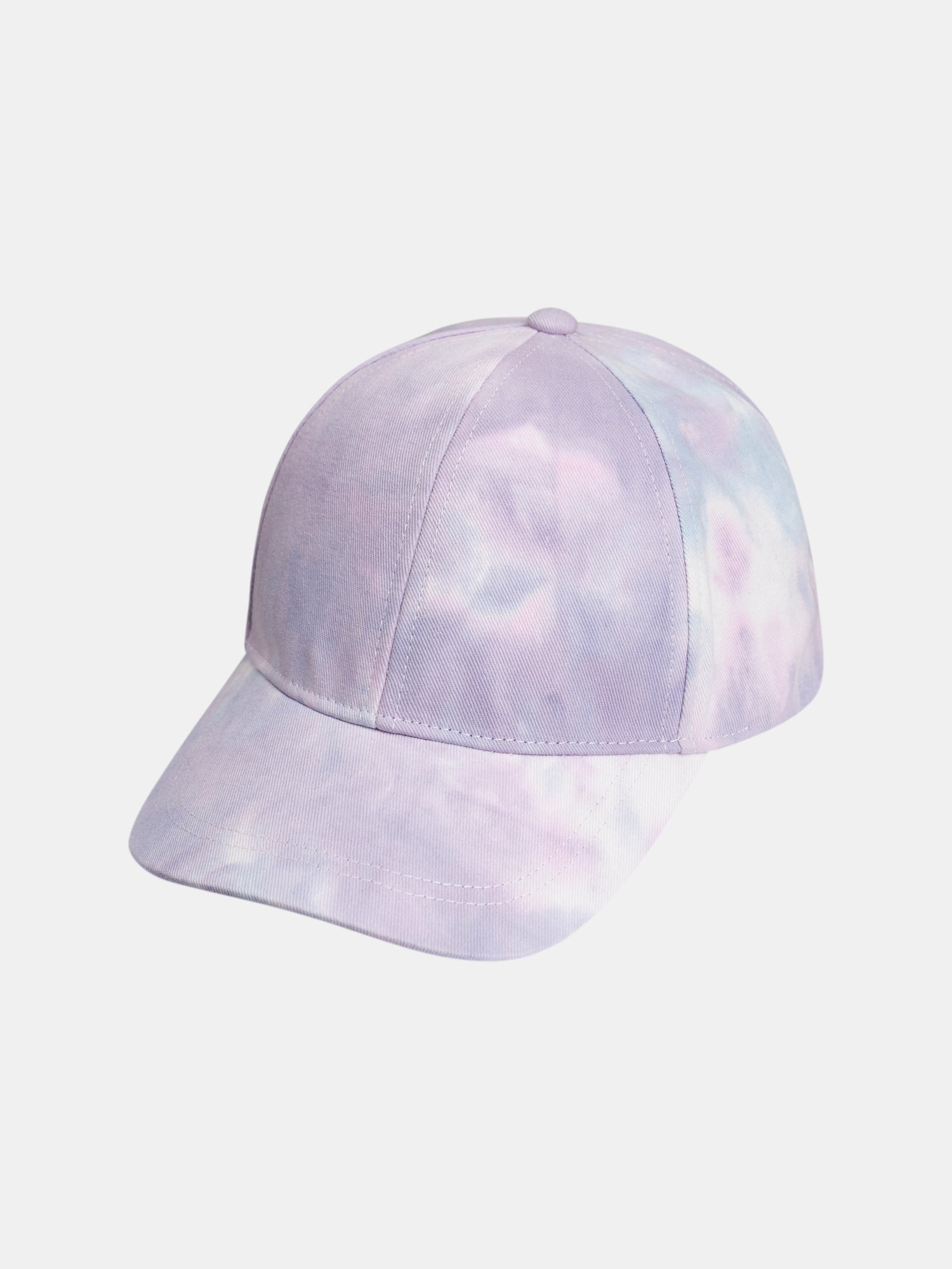 Violette tie-dye Cap für Mädchen