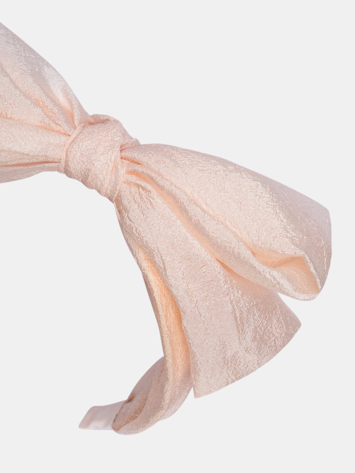 Serre tête à gros nœud pour fille