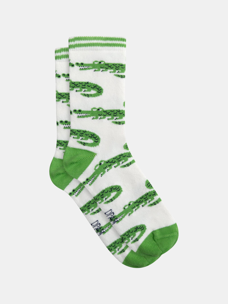 Socken mit Krokodilmotiv für Jungen