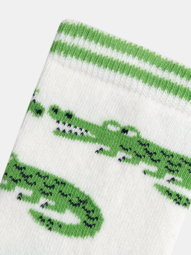 Socken mit Krokodilmotiv für Jungen