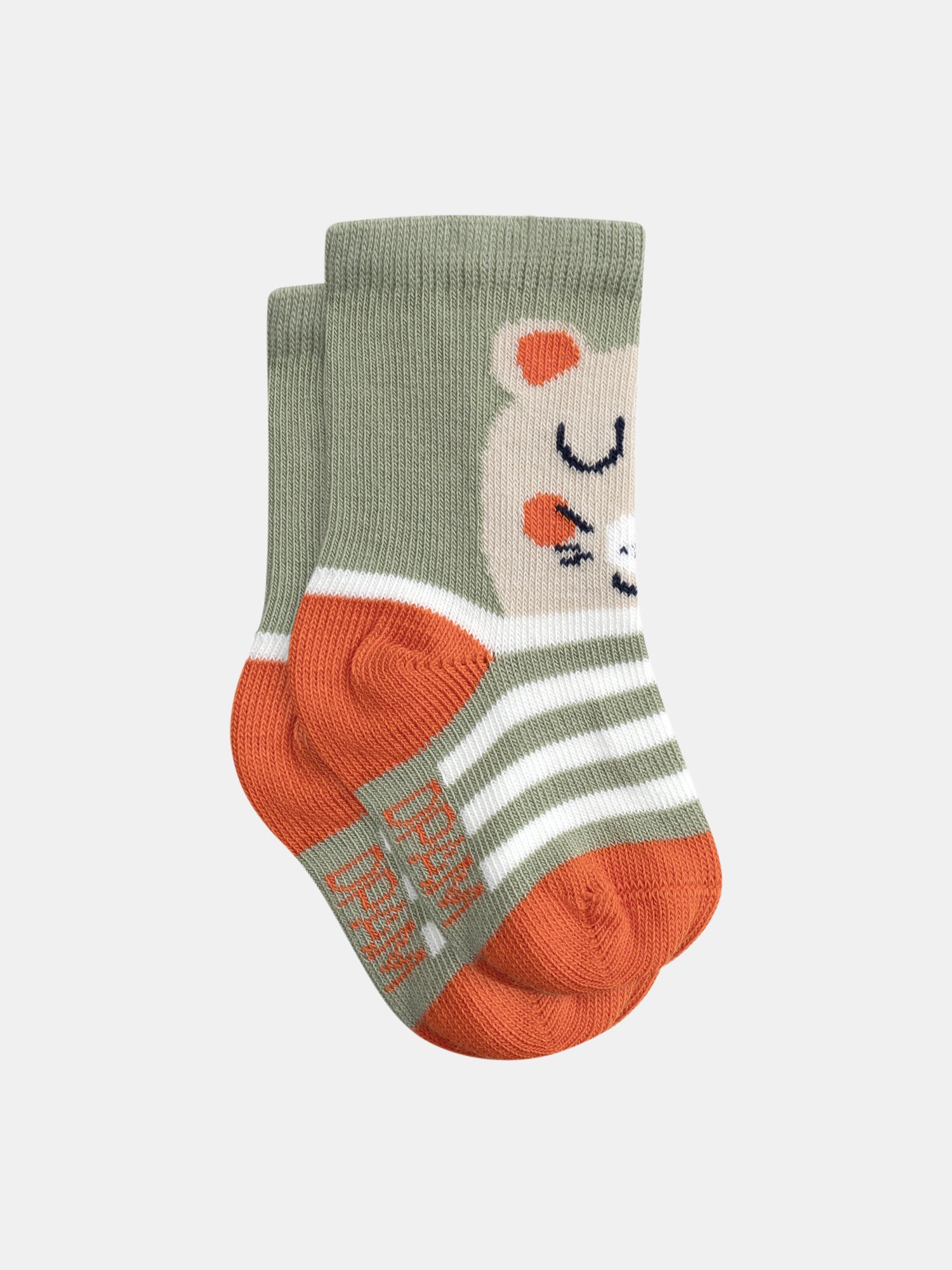 Chaussettes rayées motif tigre pour bébé garçon