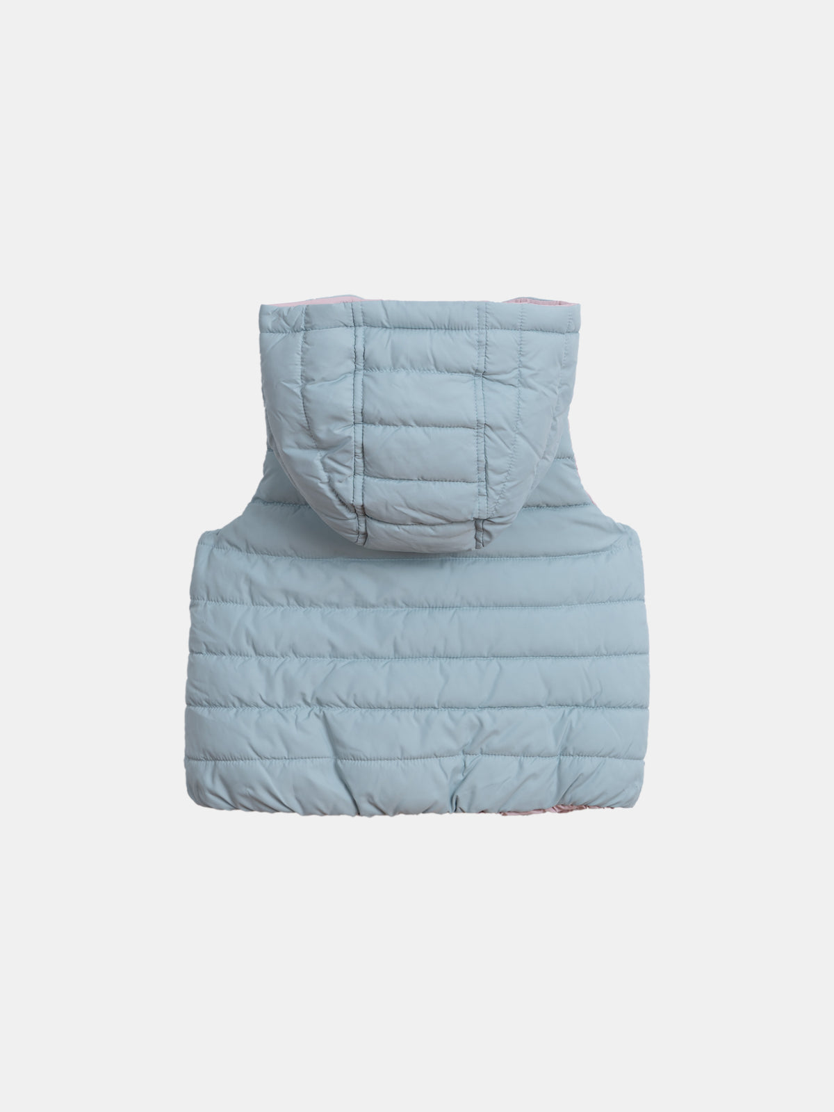 Wendbare ärmellose Daunenjacke für Mädchen