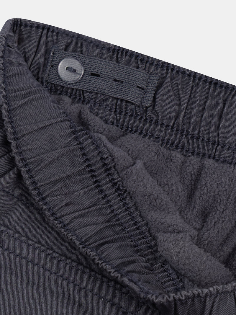 Grau gefütterte Hose für Jungen