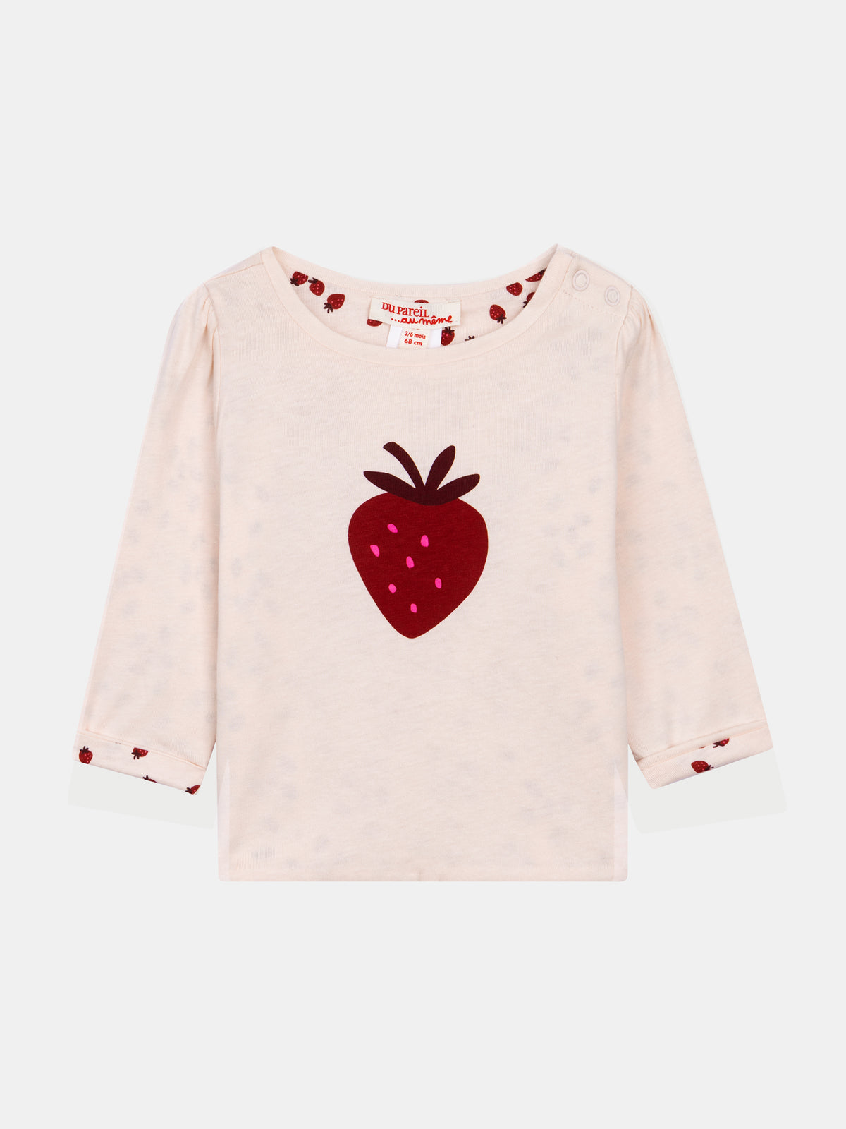 Tee Shirt Manches Longues Blanc