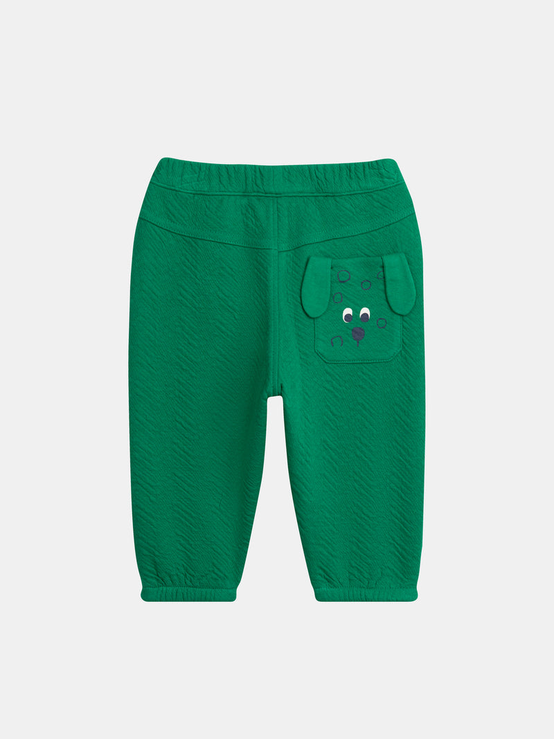 Grüne Hose "ARTY SCHOOL" für Baby Jungen