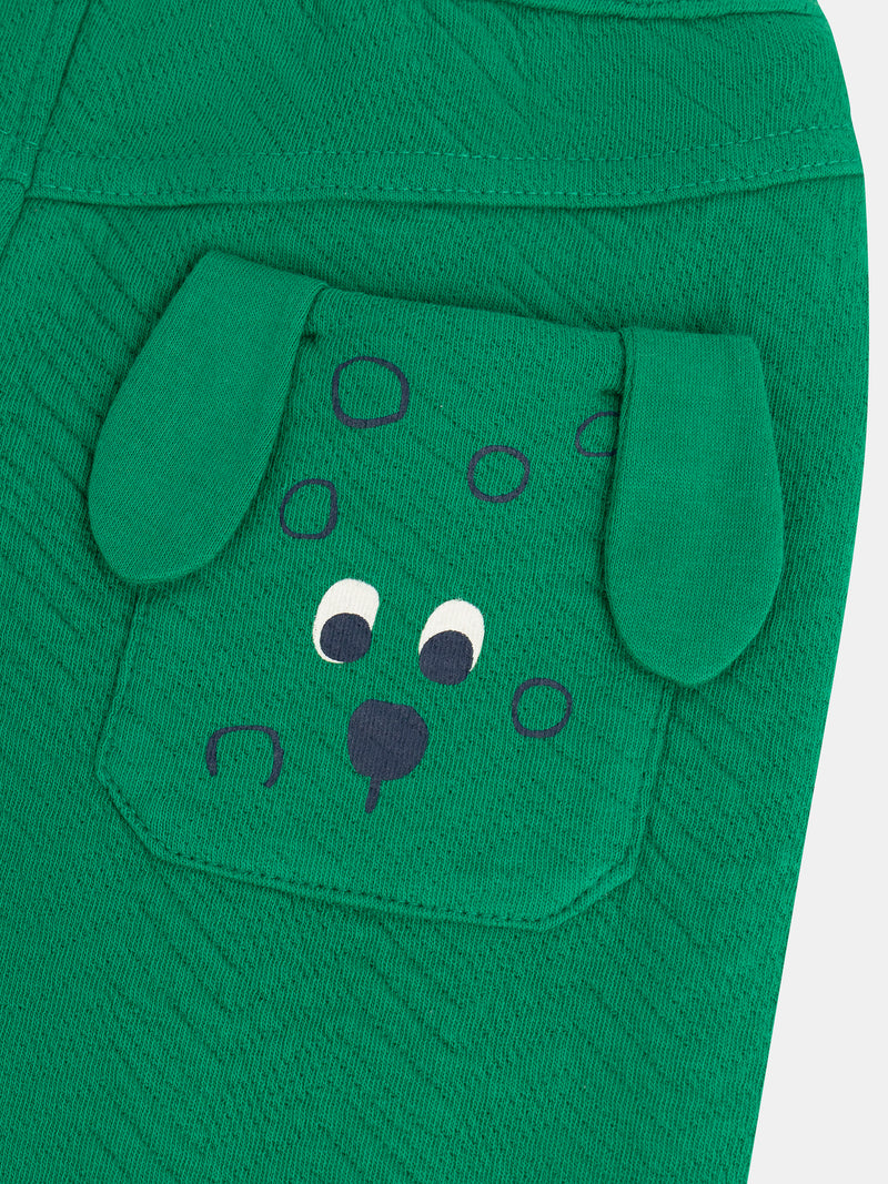 Grüne Hose "ARTY SCHOOL" für Baby Jungen