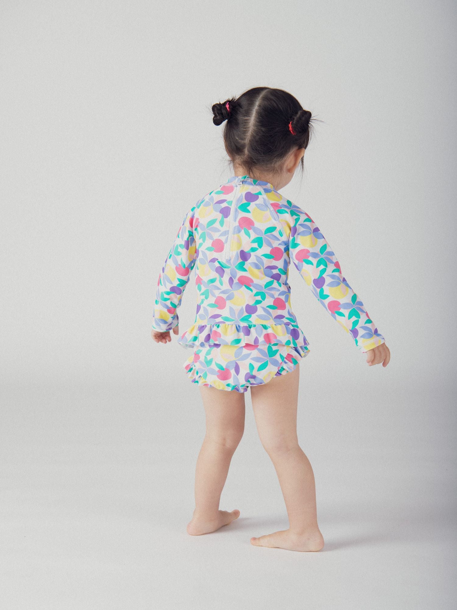 Culotte de bain imprimé fantaisie pour bébé fille