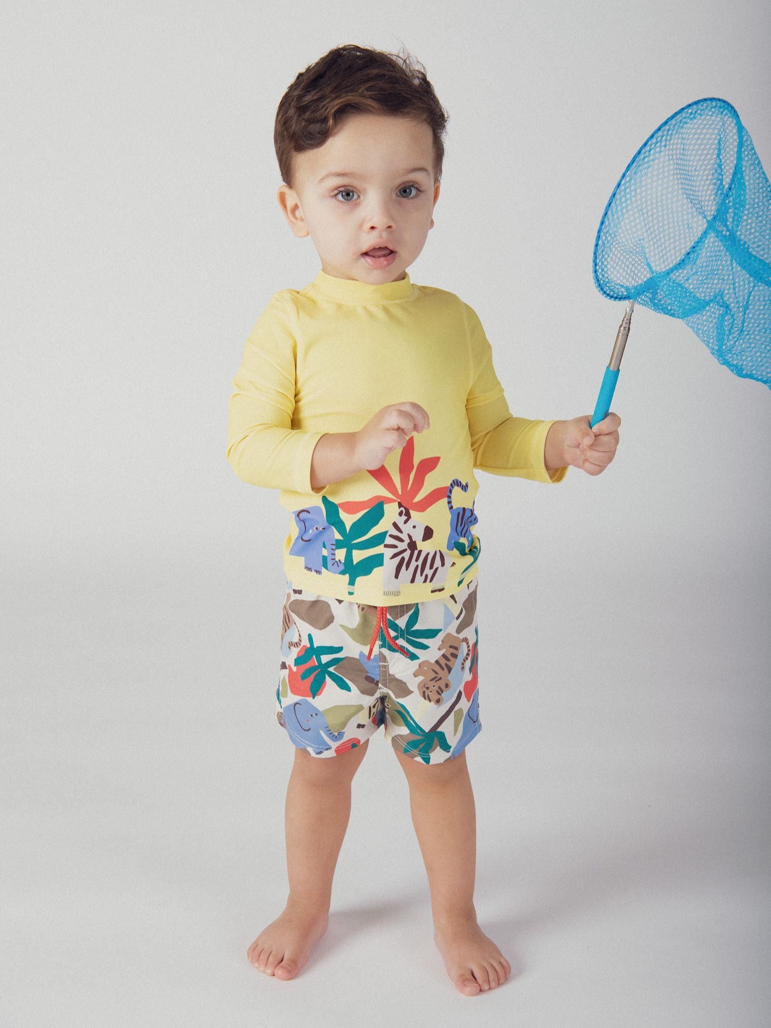 Badehose mit Tierdruck für Jungen