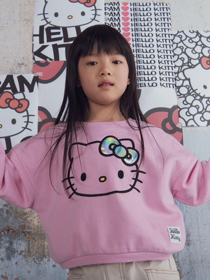 Rosa Sweatshirt Hello Kitty
