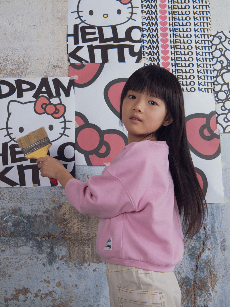 Rosa Sweatshirt Hello Kitty