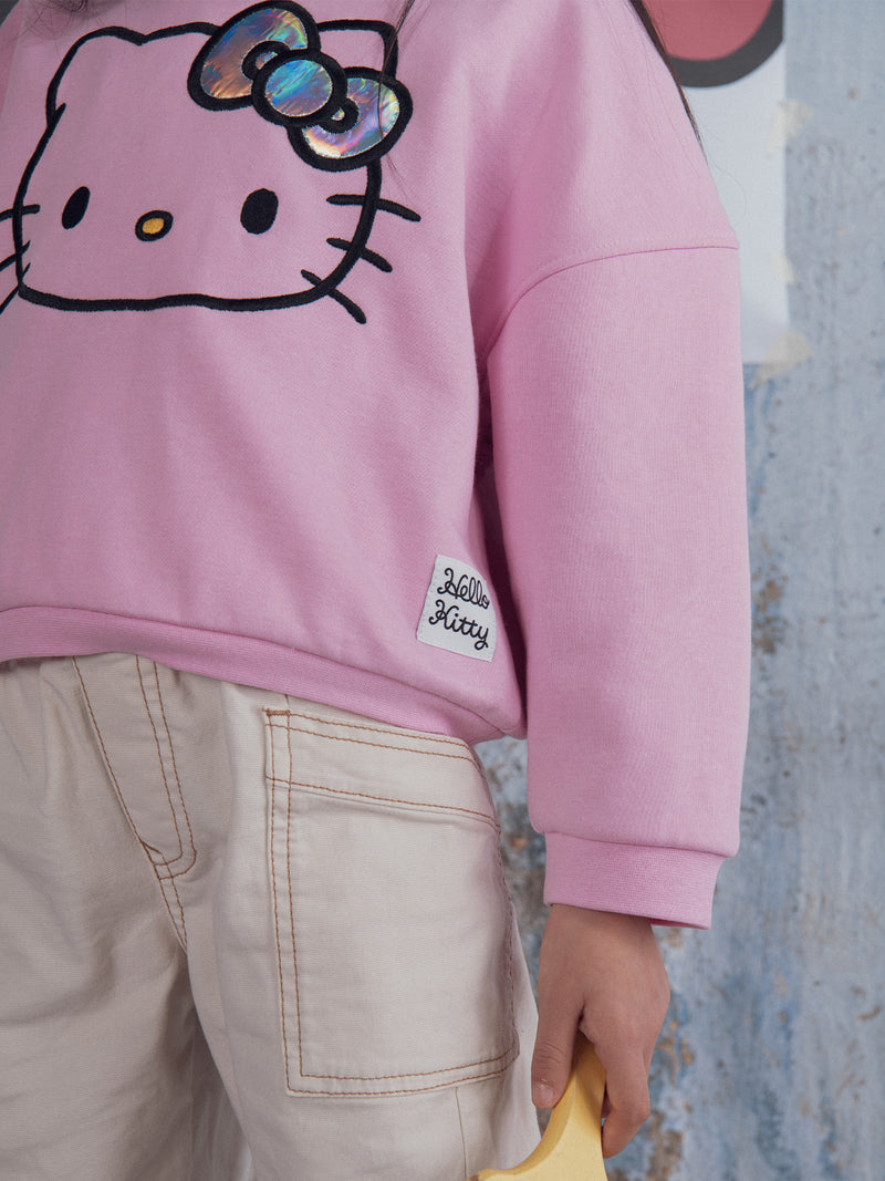 Rosa Sweatshirt Hello Kitty