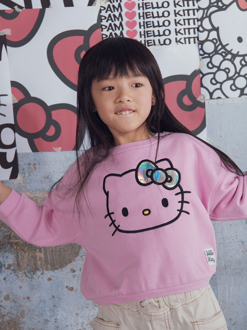 Rosa Sweatshirt Hello Kitty