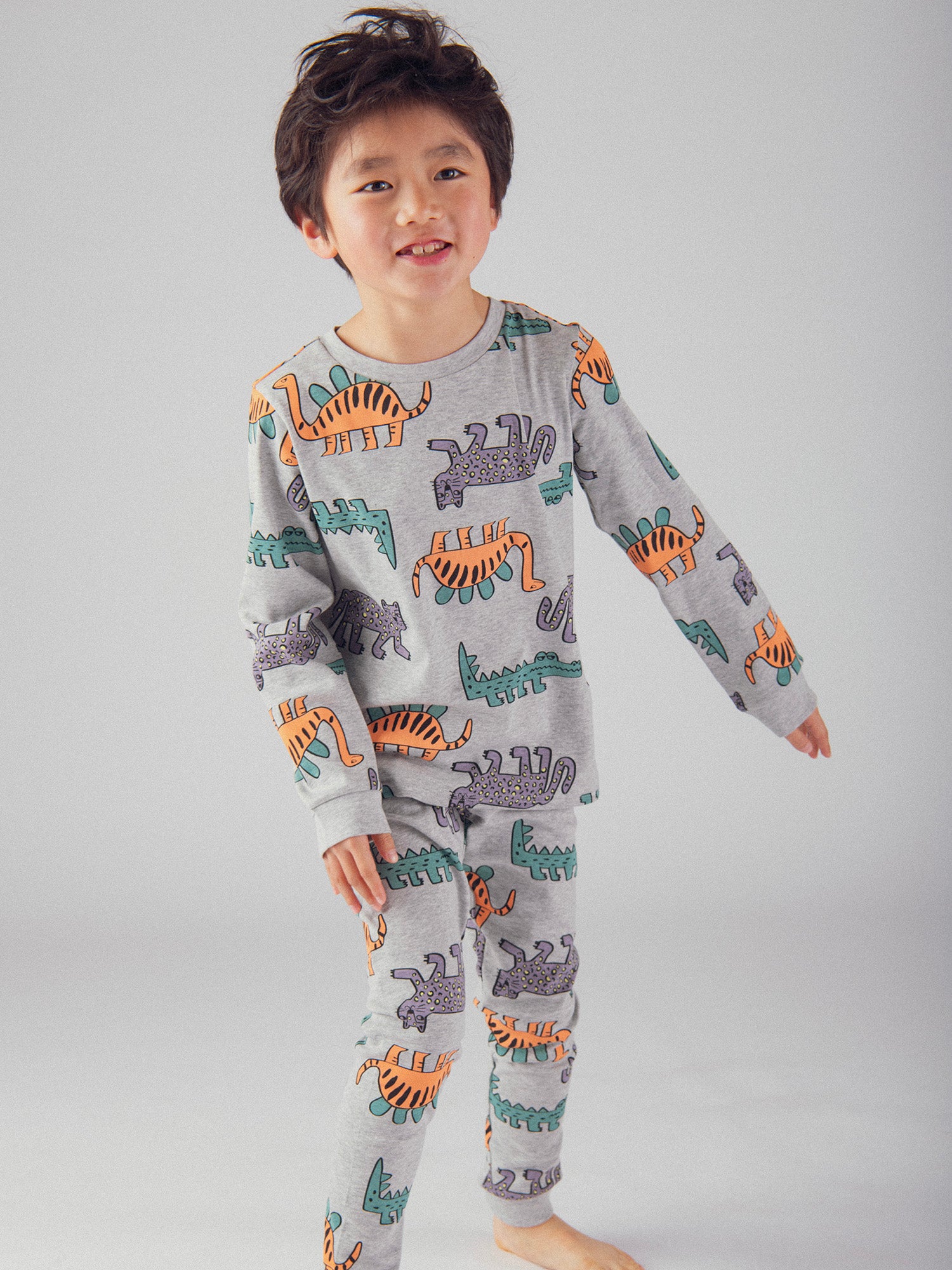 Pyjama avec imprimé intégral "Dino & Friends" pour enfant garçon