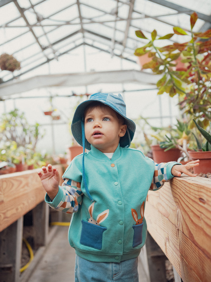 Hasen-Weste für Baby-Jungen