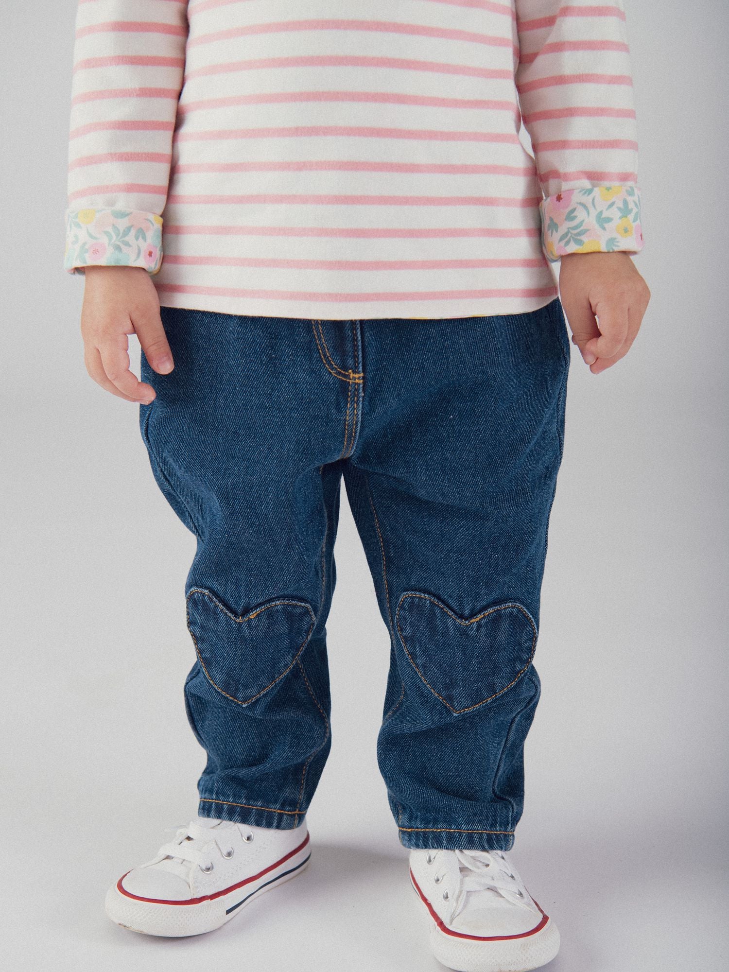 Blaue Jeans für Baby Mädchen
