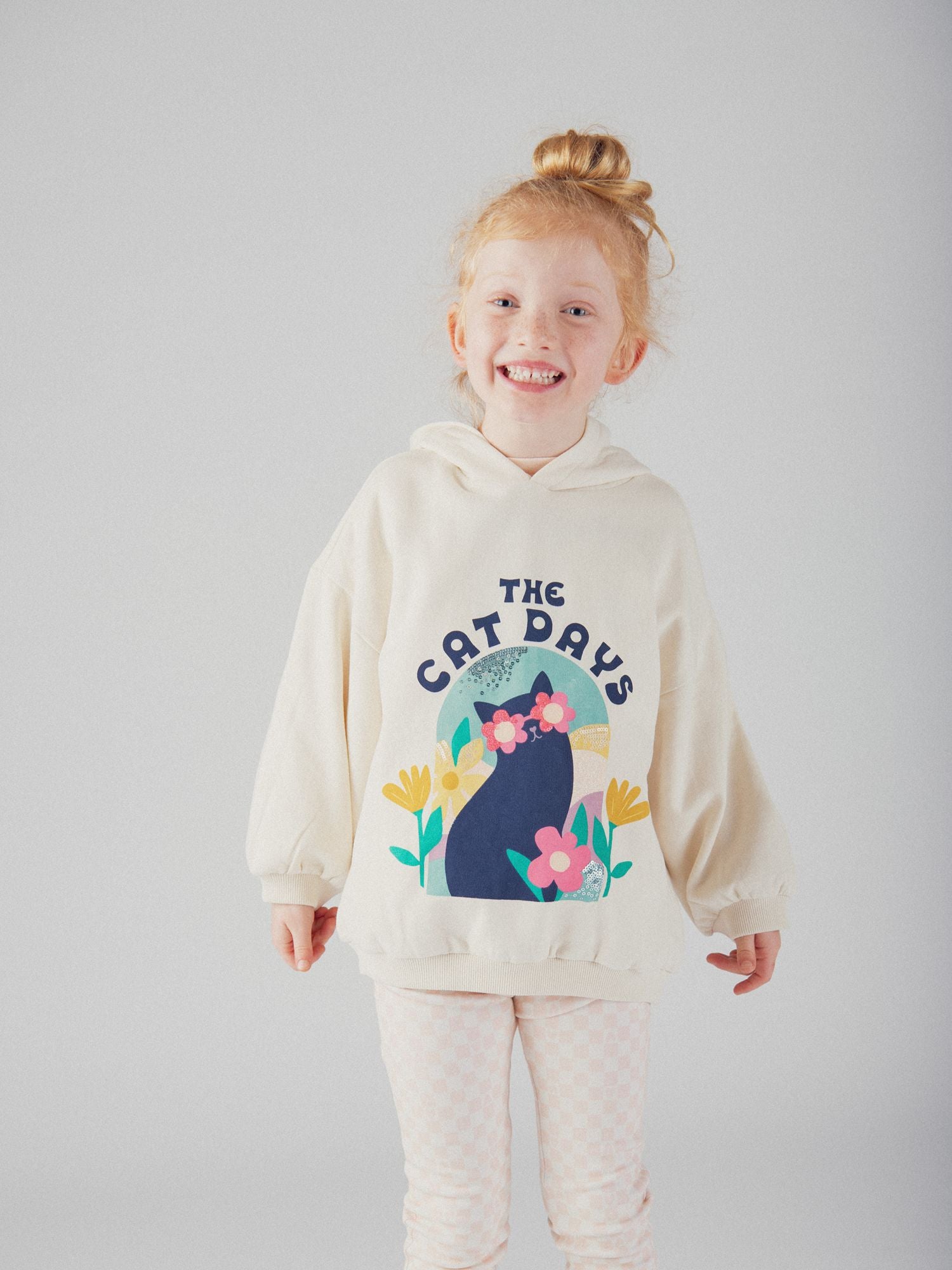 Kapuzensweater mit Chat-Animation für Mädchen