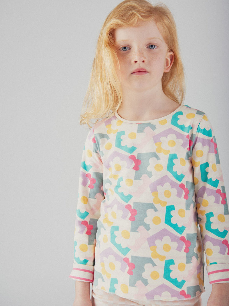 Reversibles Langarmshirt für Mädchen
