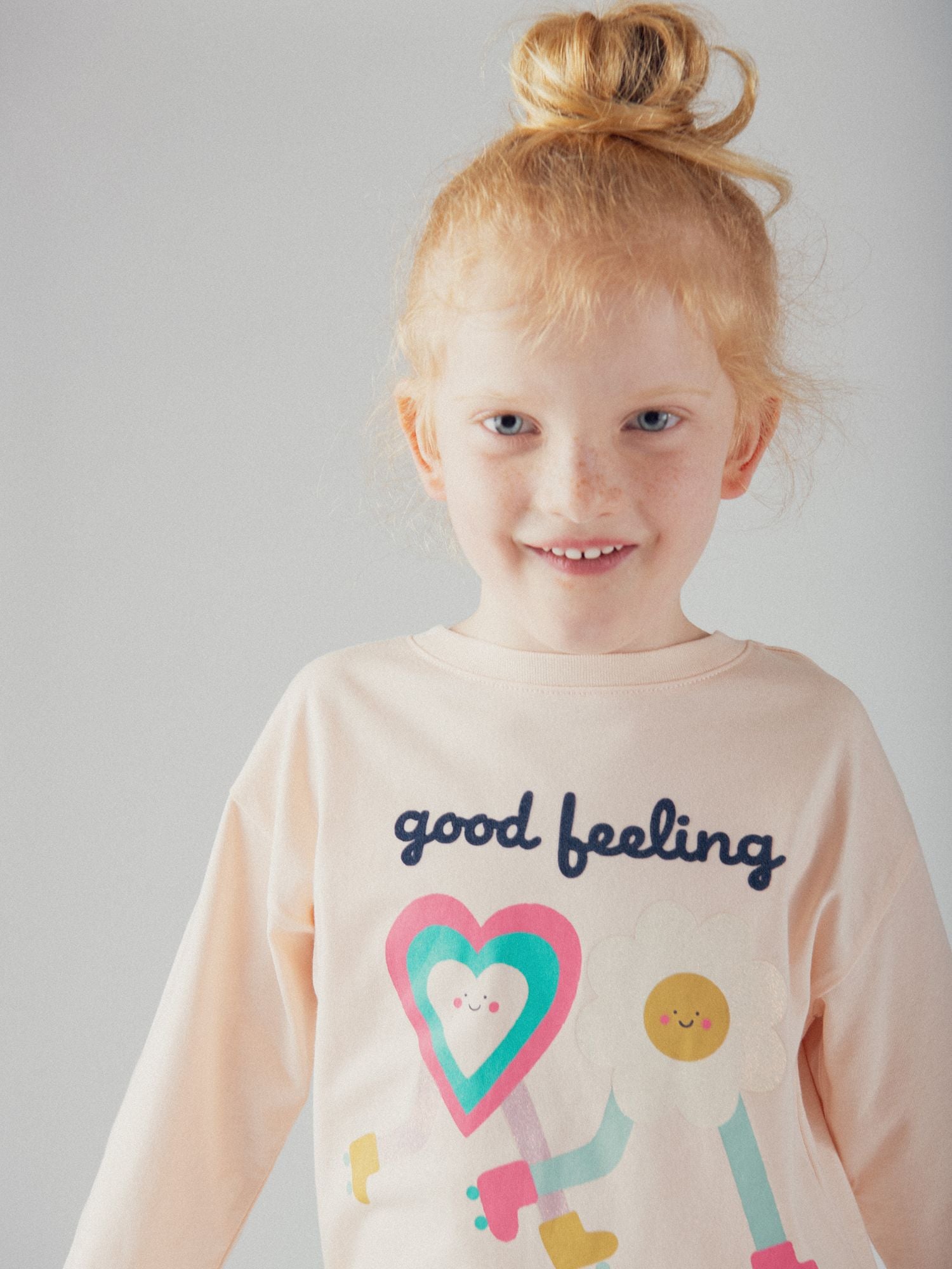 Langärmliges T-Shirt Good Feeling für Mädchen