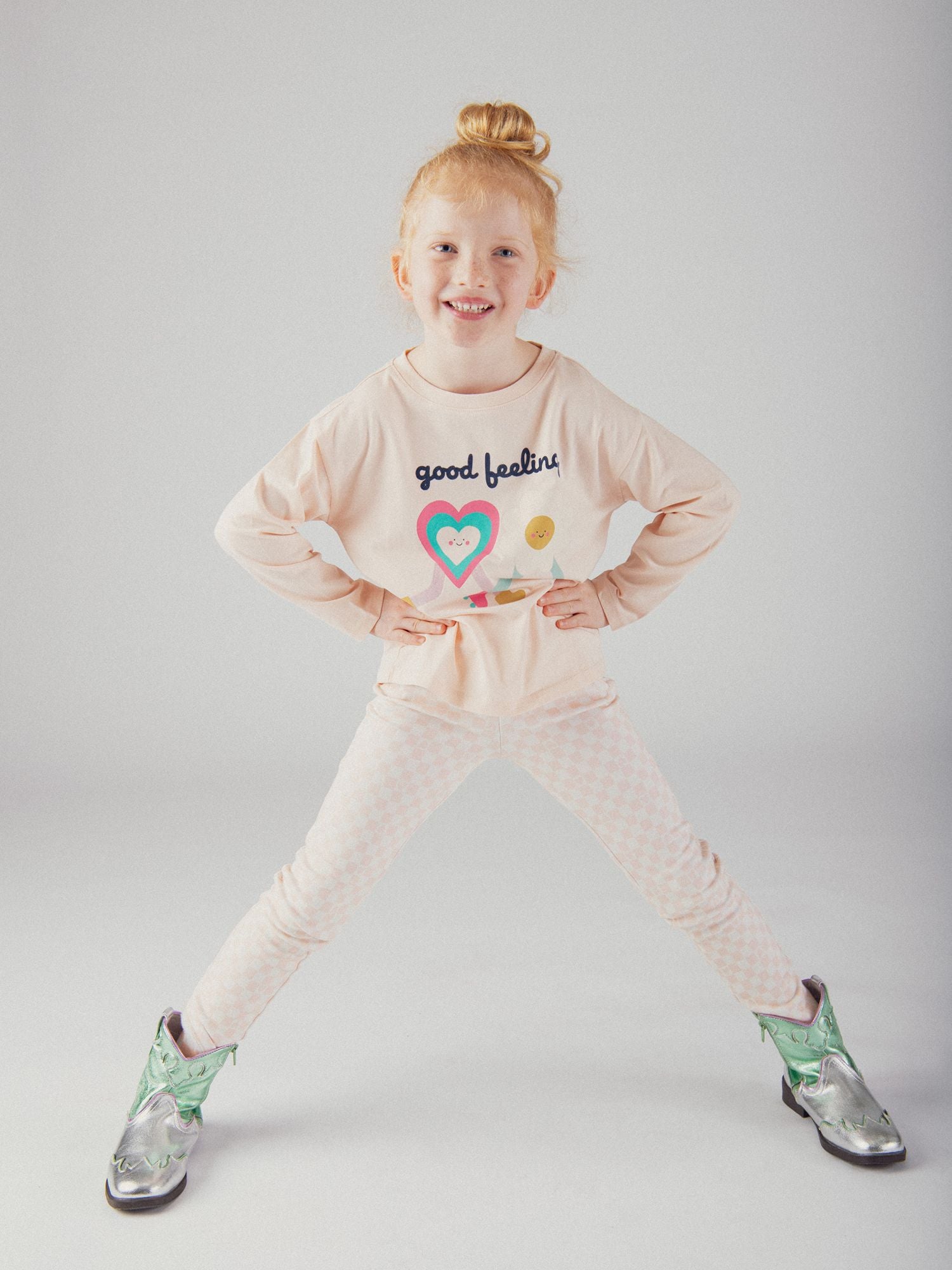 Langärmliges T-Shirt Good Feeling für Mädchen
