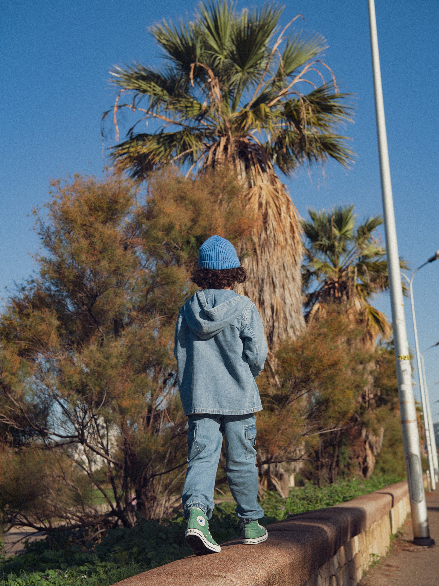 Cargo-Hosen aus Denim für Jungen