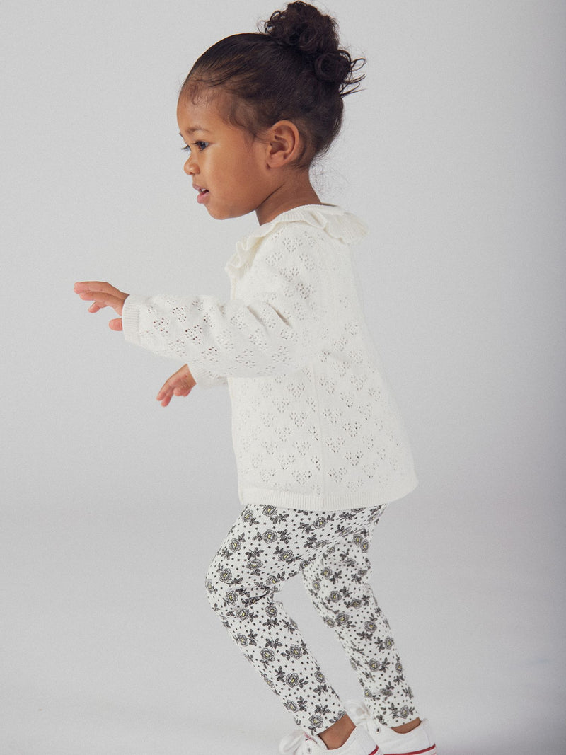Legging à fleurs pour bébé fille