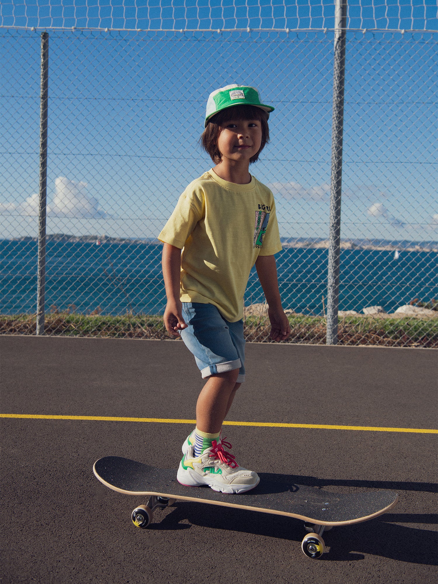 Blaue Denim-Shorts für Jungen
