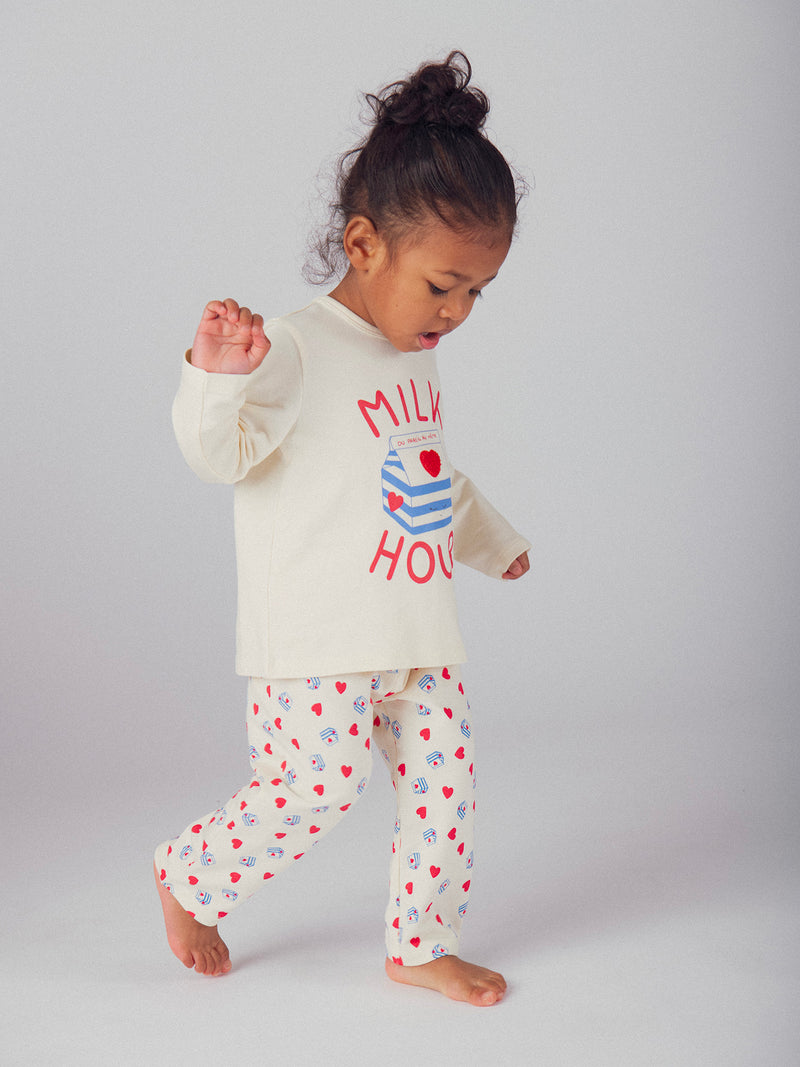 Pyjama "Milk Hour" pour bébé fille