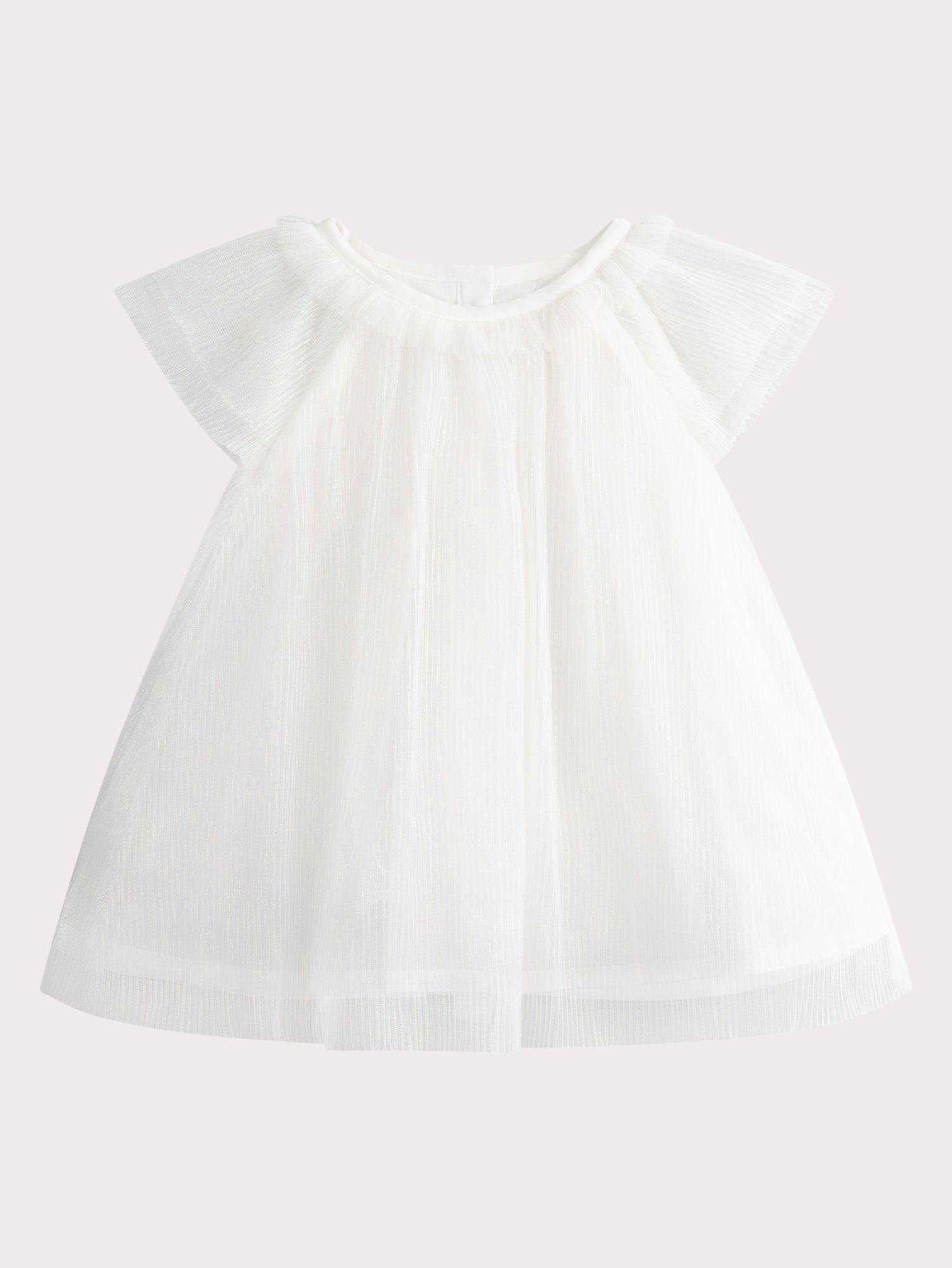 Weißes Kleid für Mädchen Baby