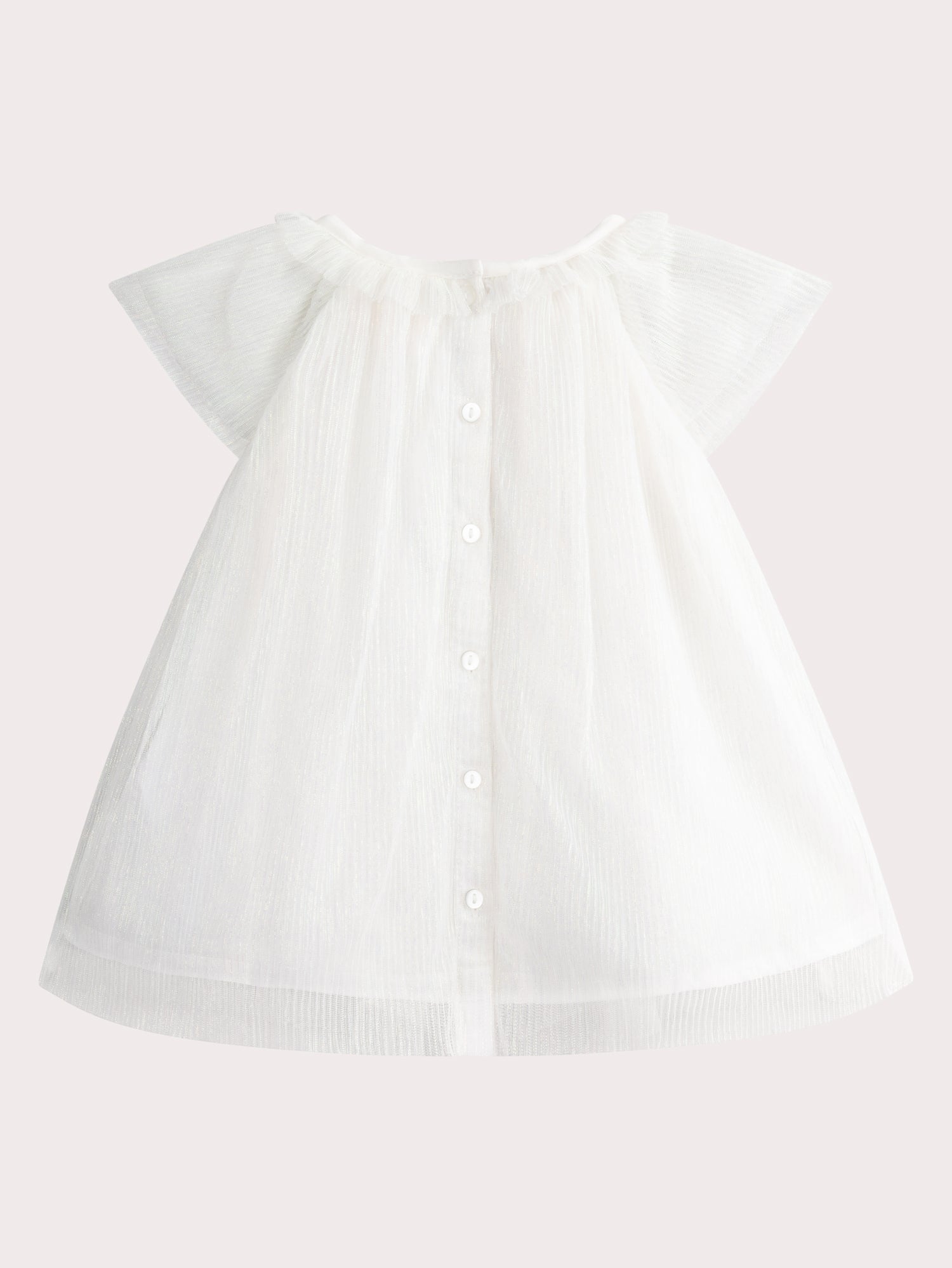 Weißes Kleid für Mädchen Baby