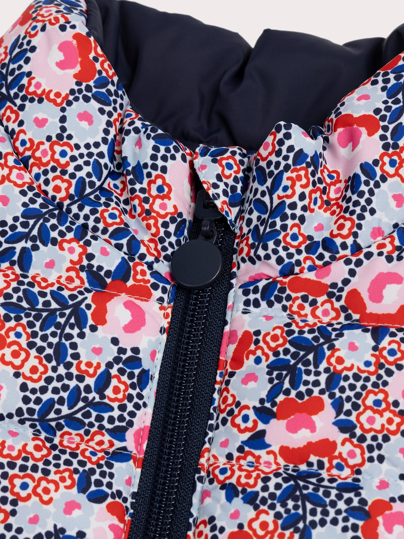 Reversible marineblaue Weste ohne Ärmel