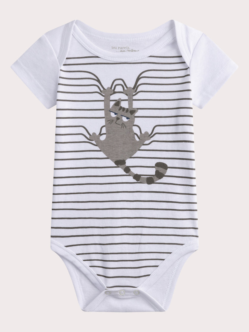 Katzenshirt 2er Set für Baby Jungen